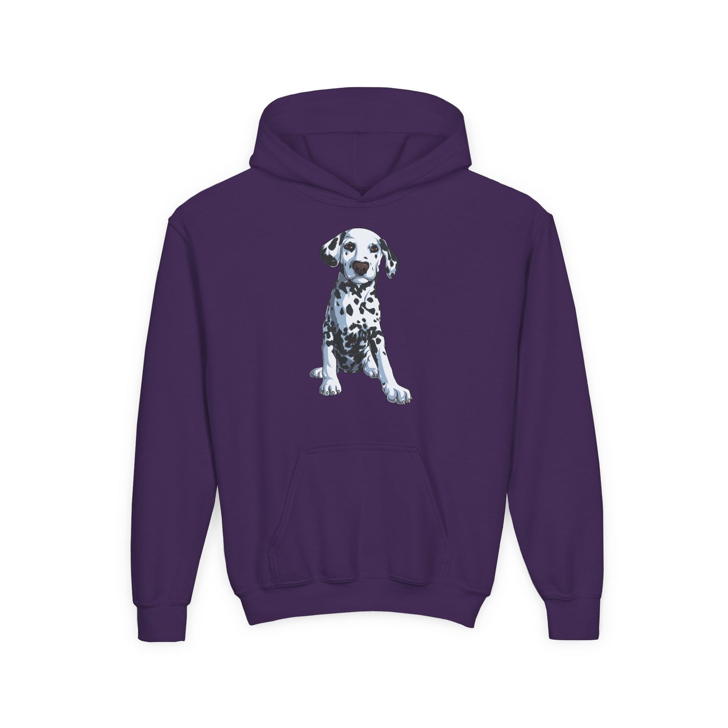 Youth Heavy Blend Hooded Sweatshirt - Dalmatian