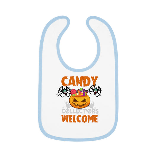 Baby Bib - Candy collectors by super kiddo