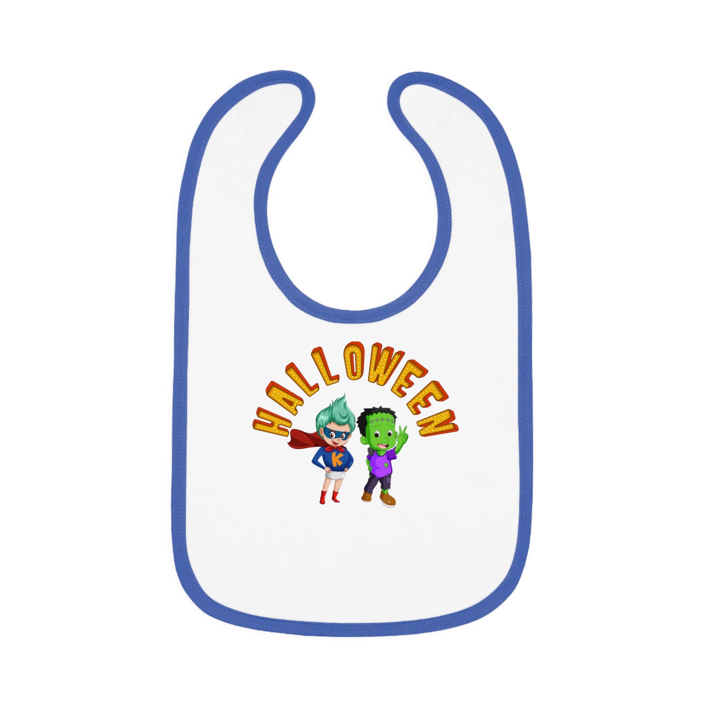 Baby Bib - Holloween with super kiddo