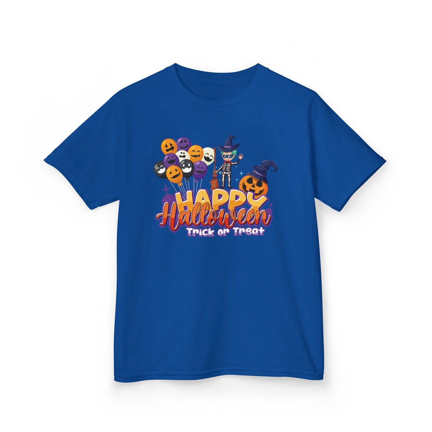 Kids Heavy Cotton™ Tee - Happy halloween trick or treat