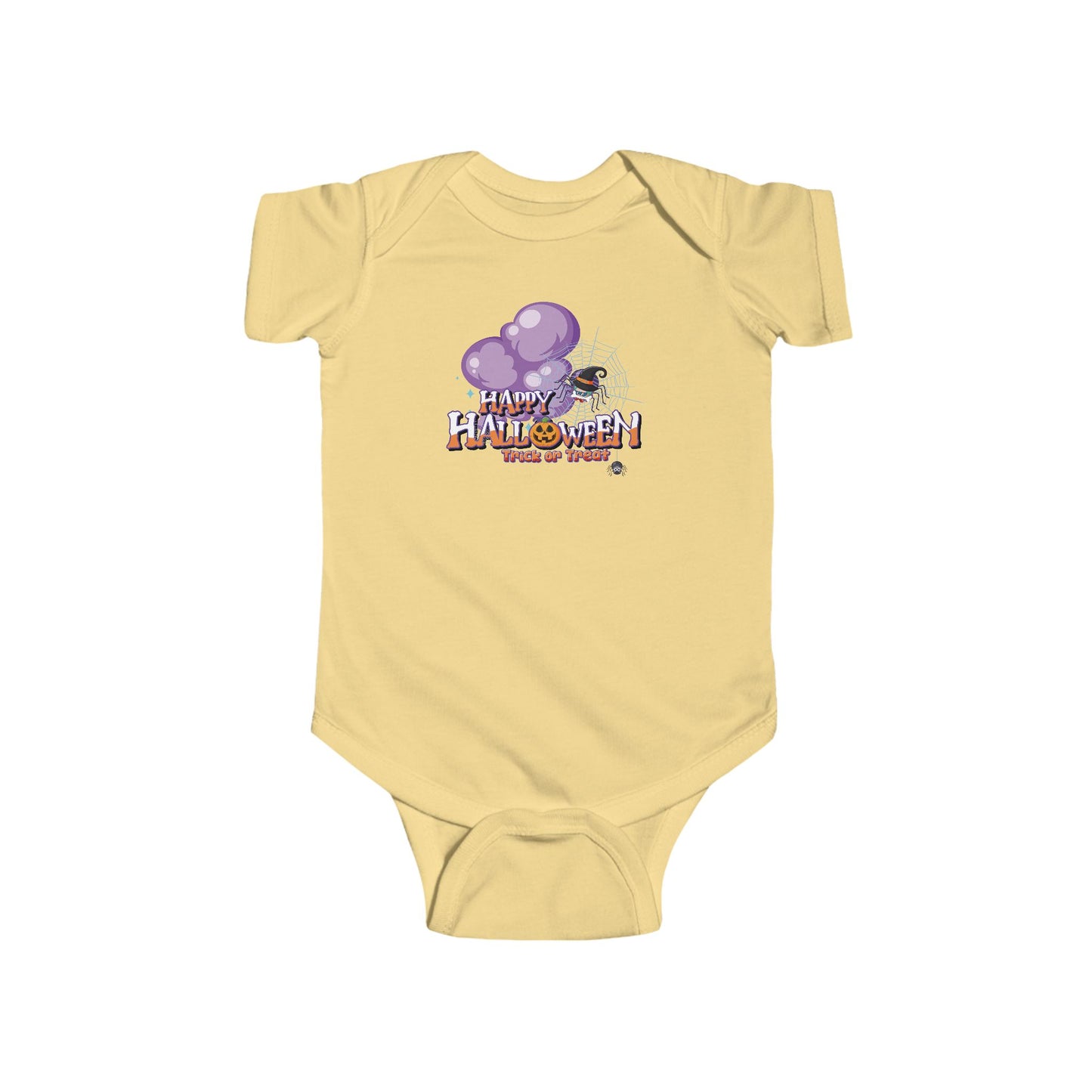Infant Bodysuit - Happy holloween - spider kiddo