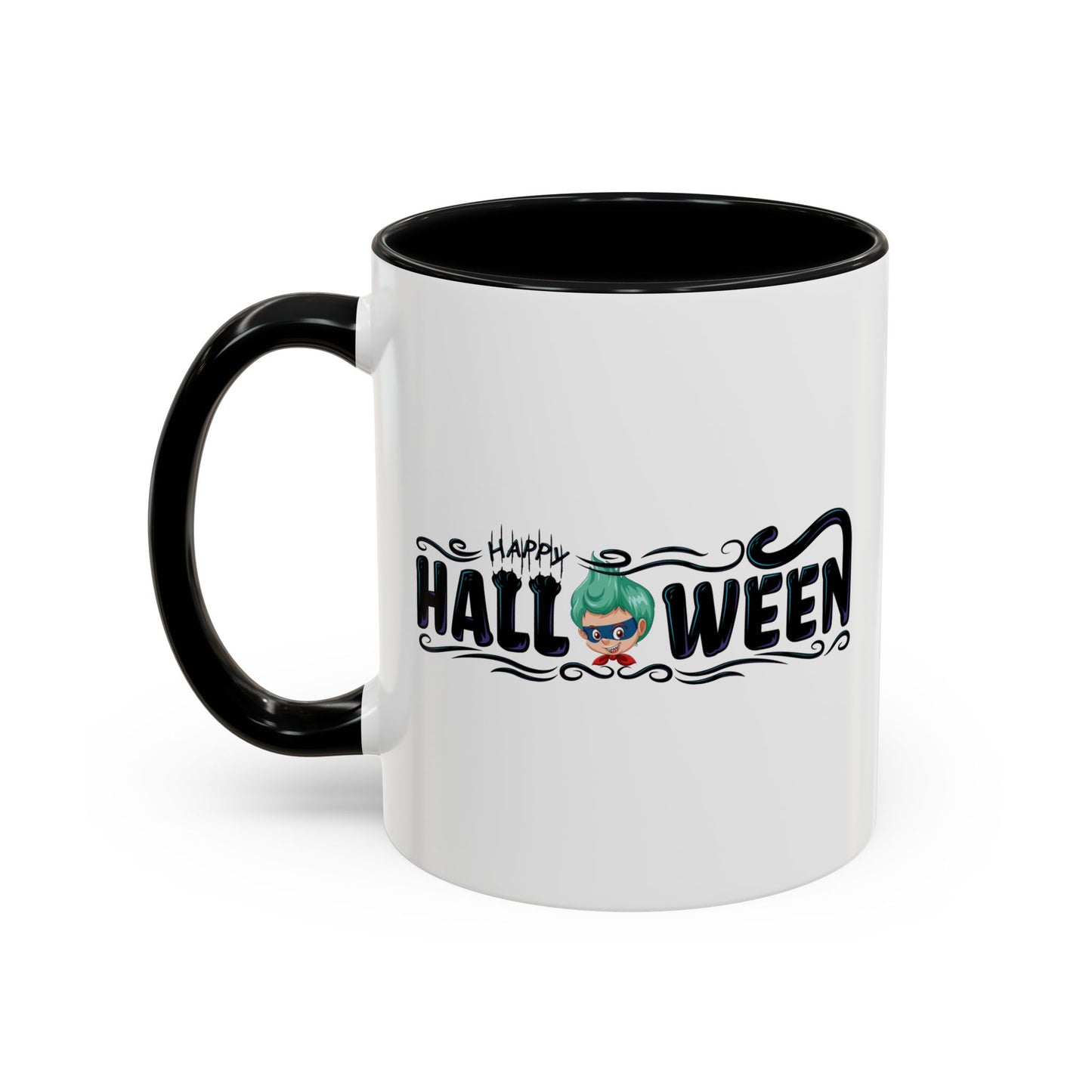 Accent Coffee Mug - Happy halloween by super kiddo