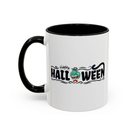 Accent Coffee Mug - Happy halloween by super kiddo