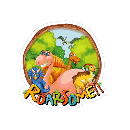 Kiss-Cut Stickers - Roarsome Printify
