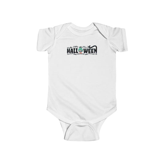 Infant Bodysuit - Happy halloween by super kiddo