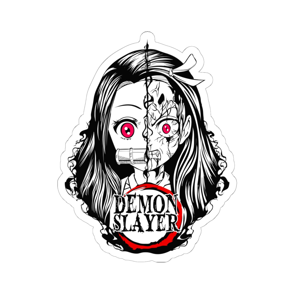 Kiss-Cut Stickers - Demon slayer nezuko baby