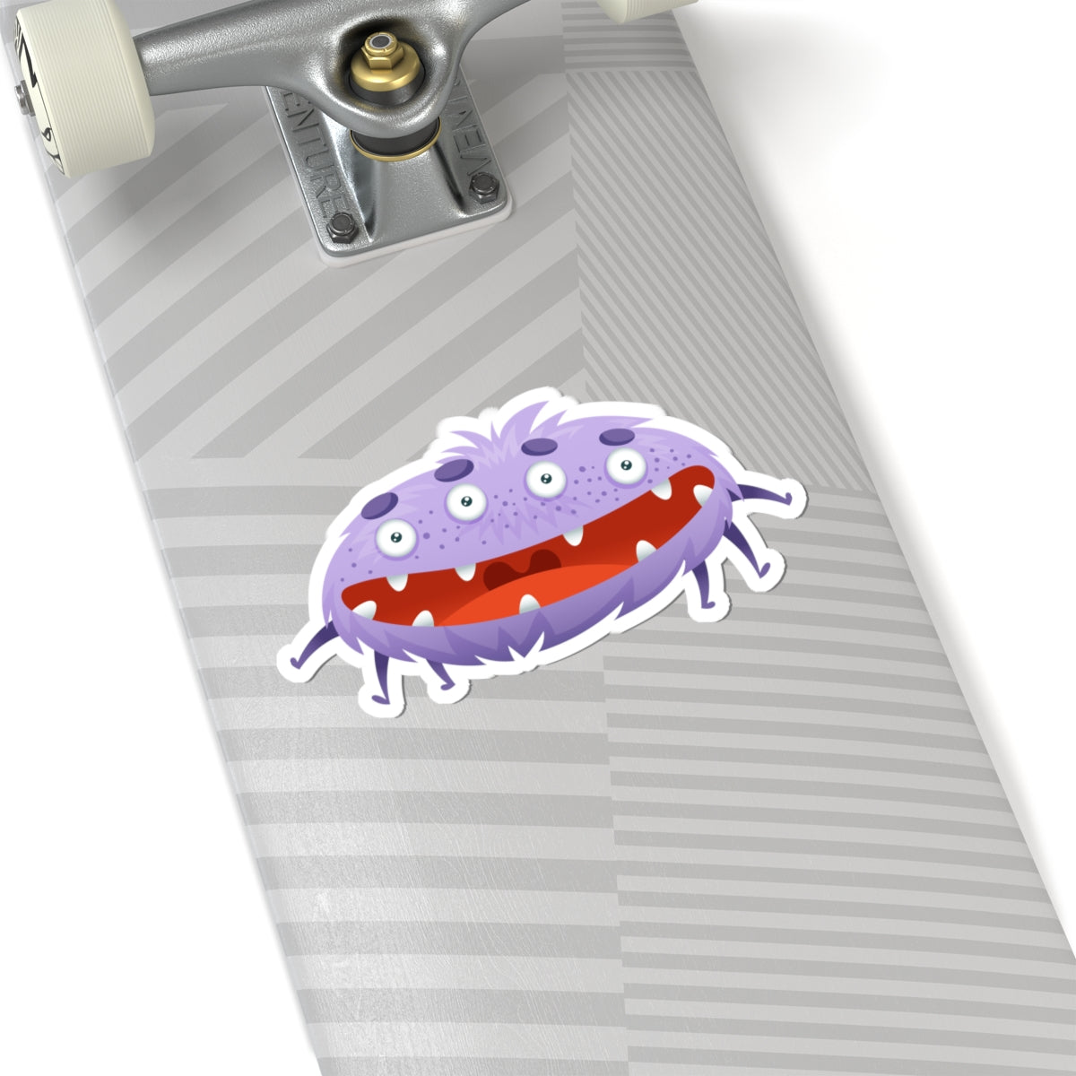 Kiss-Cut Vinyl Decals - Purple monster
