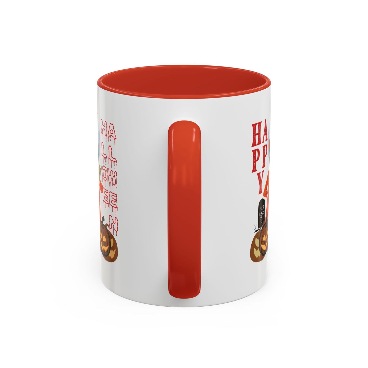 Accent Coffee Mug - Holloween design by super kiddo
