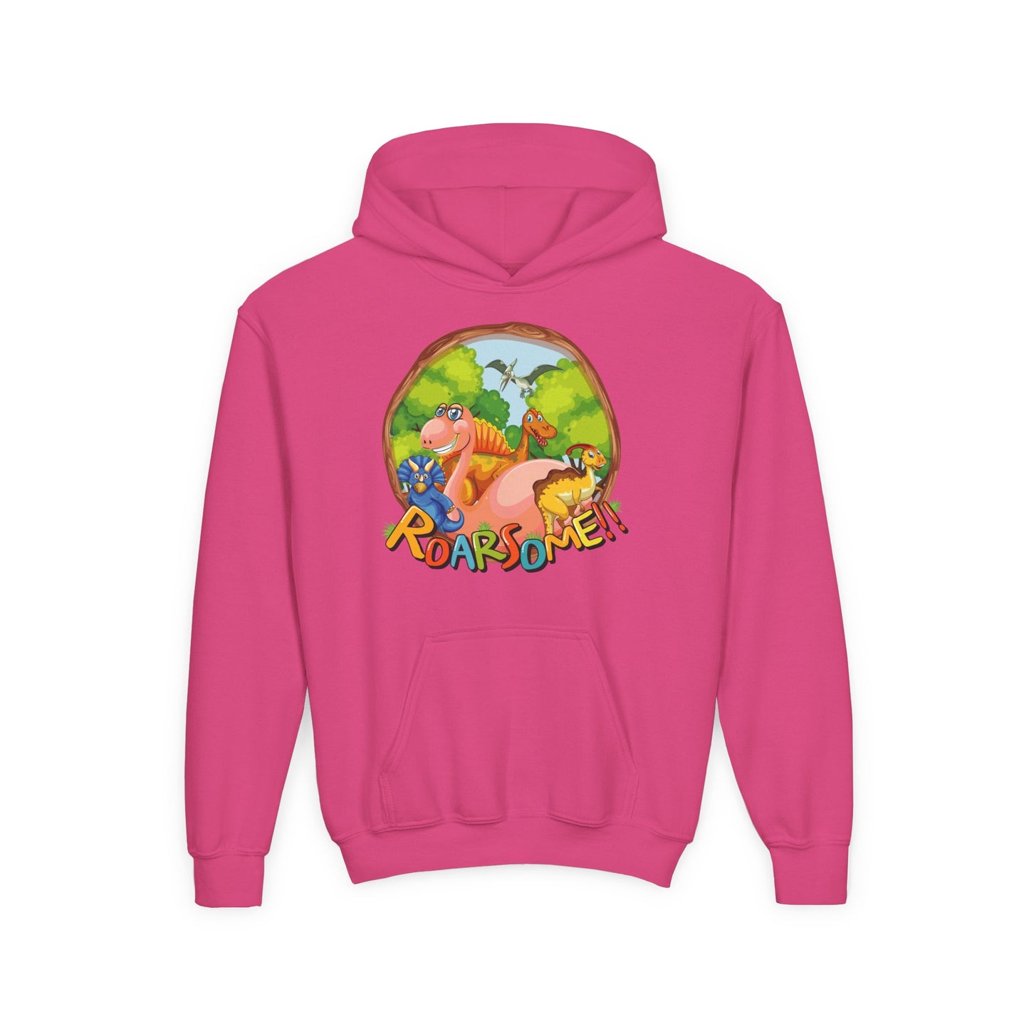 Youth Heavy Blend Hooded Sweatshirt - Roarsome