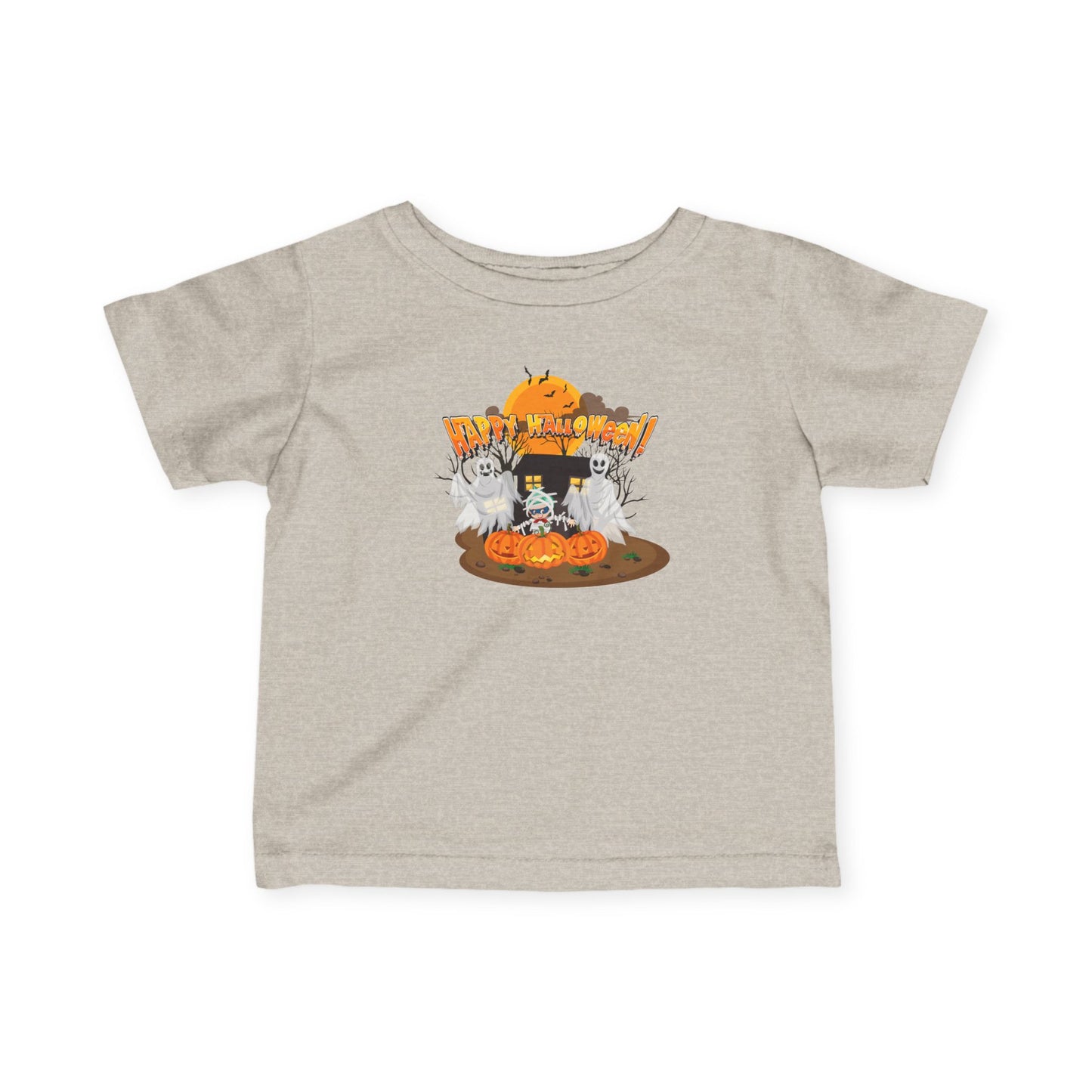 Infant Fine Jersey Tee - Super kiddo with ghost