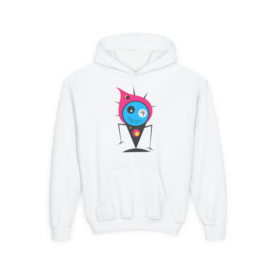 Youth Heavy Blend Hooded Sweatshirt -  Fire monster