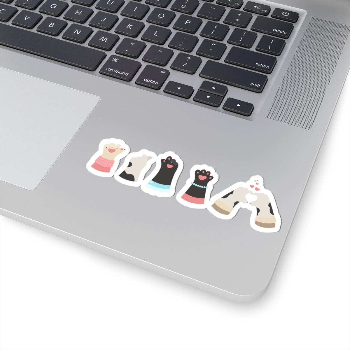 Kiss-Cut Vinyl Decals - Paw