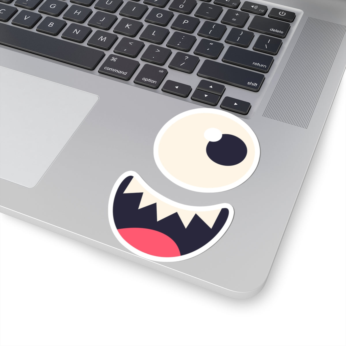 Kiss-Cut Vinyl Decals - Monsters face