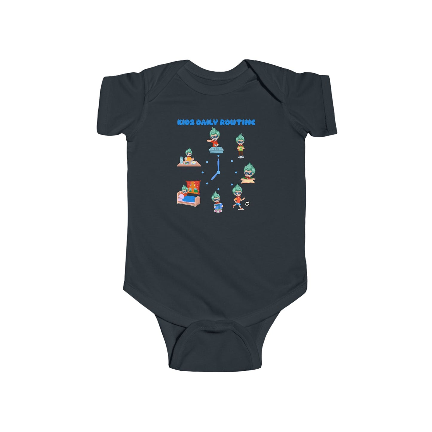 Infant Bodysuit - Super kiddo daily routine