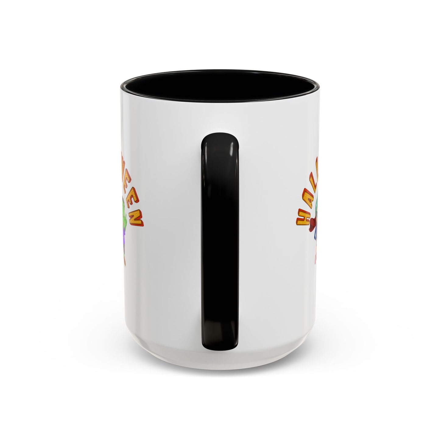 Accent Coffee Mug - Holloween with super kiddo