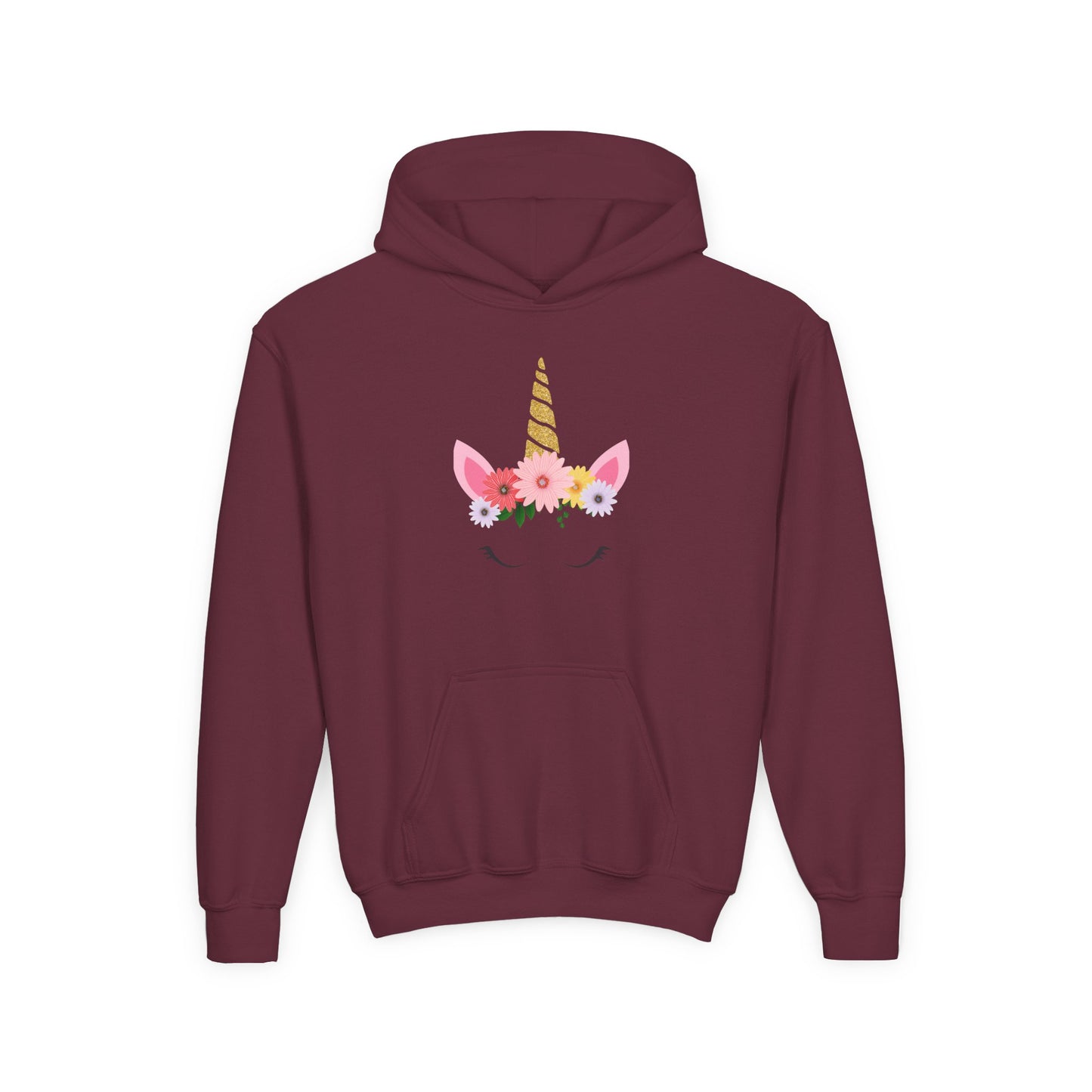Youth Heavy Blend Hooded Sweatshirt - Unicorn