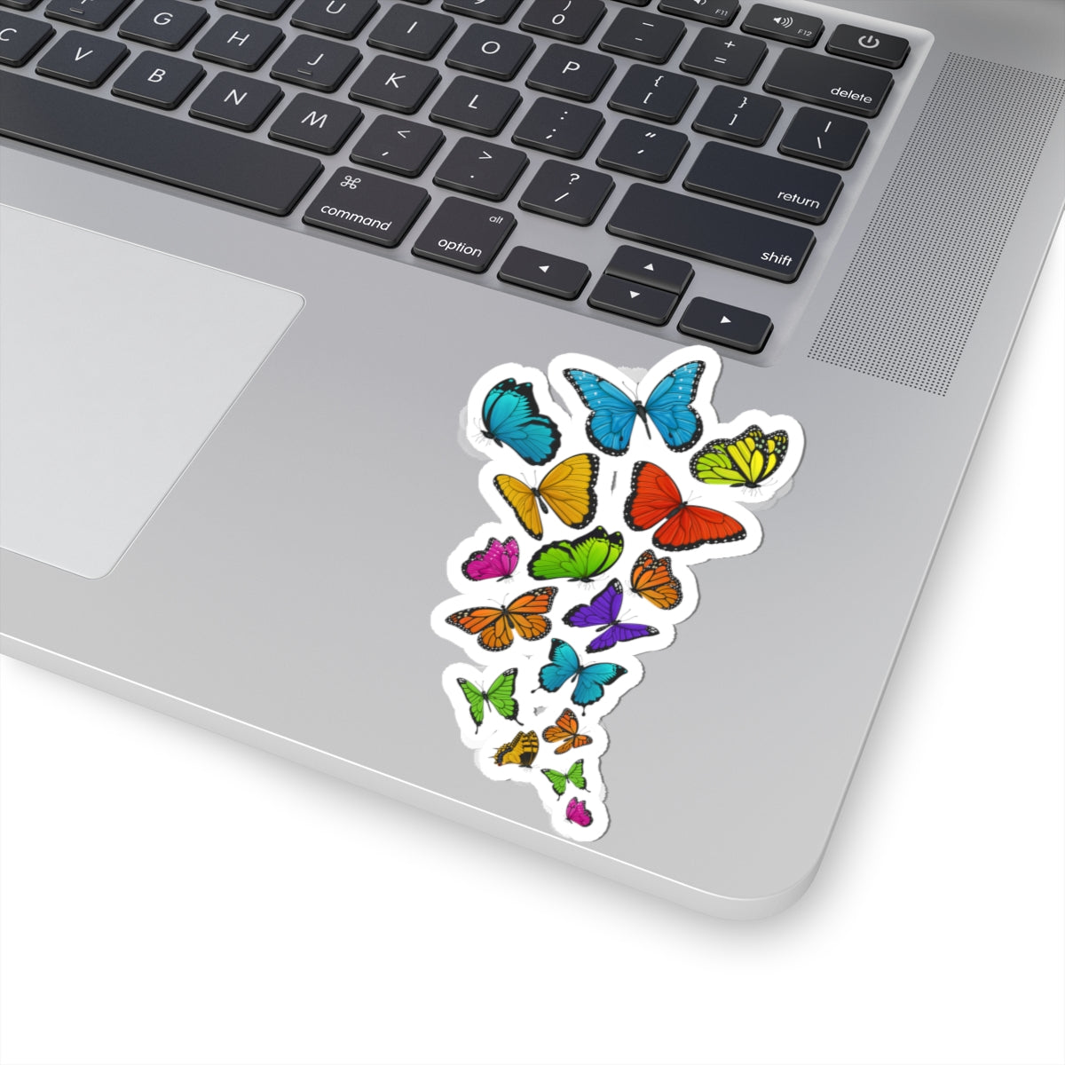 Kiss-Cut Vinyl Decals - Group of colorful butterflies