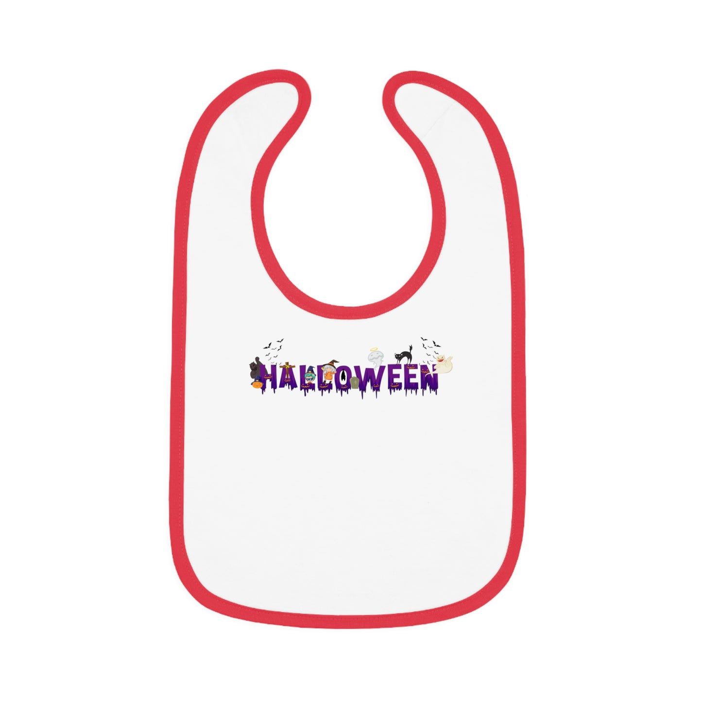 Baby Bib - Holloween word