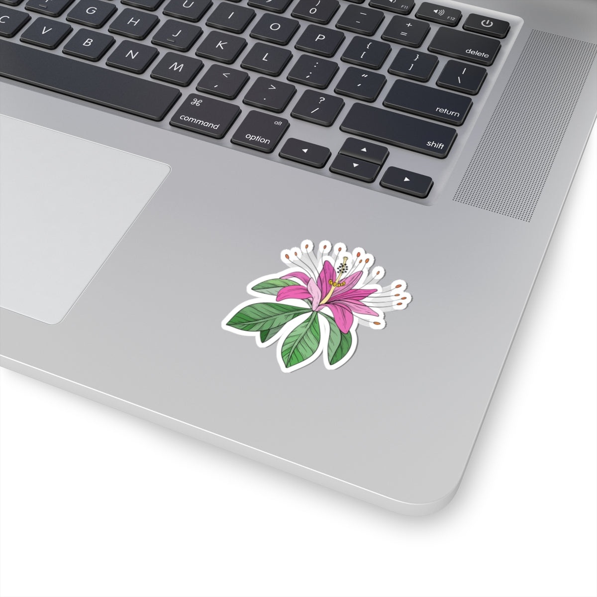 Kiss-Cut Vinyl Decals - Purple flower