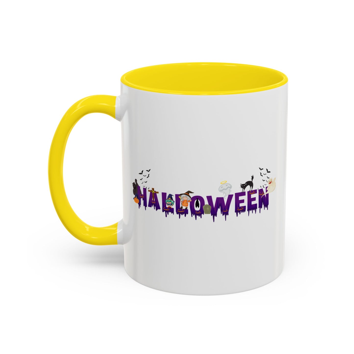 Accent Coffee Mug - Holloween word
