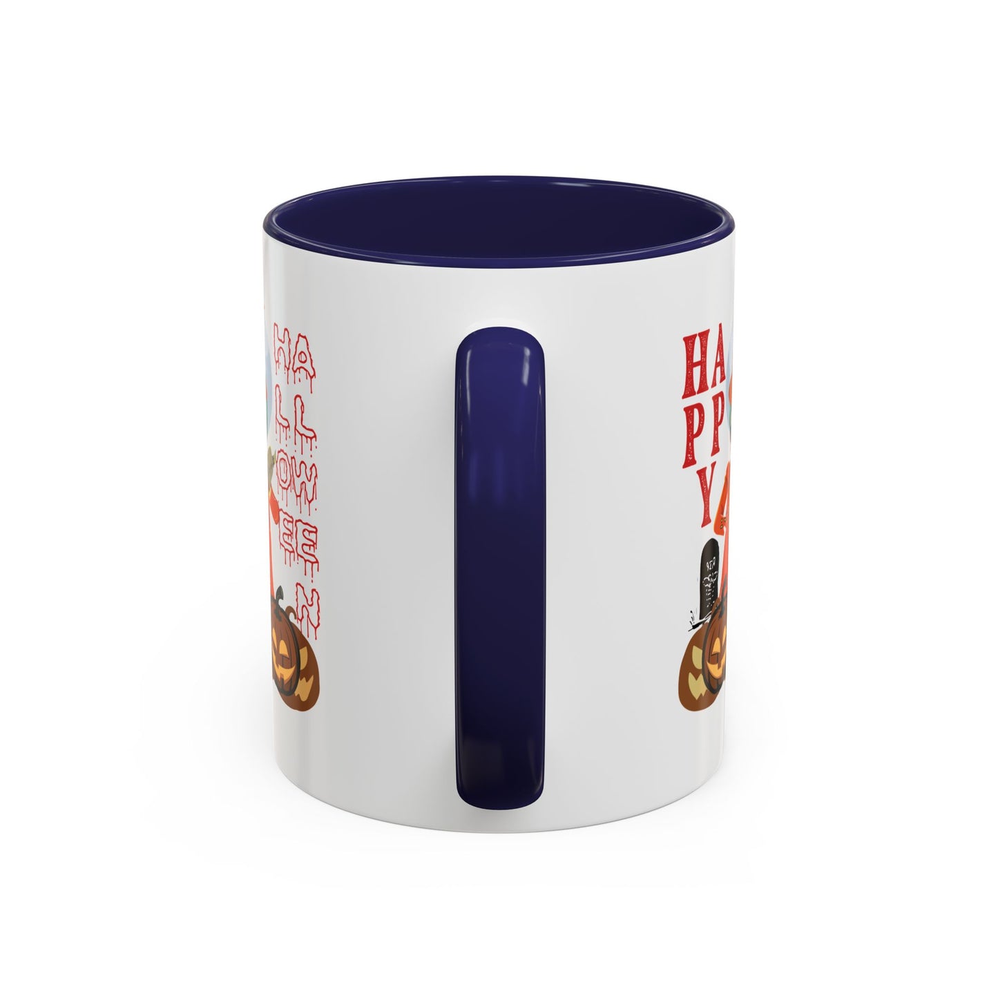 Accent Coffee Mug - Holloween design by super kiddo