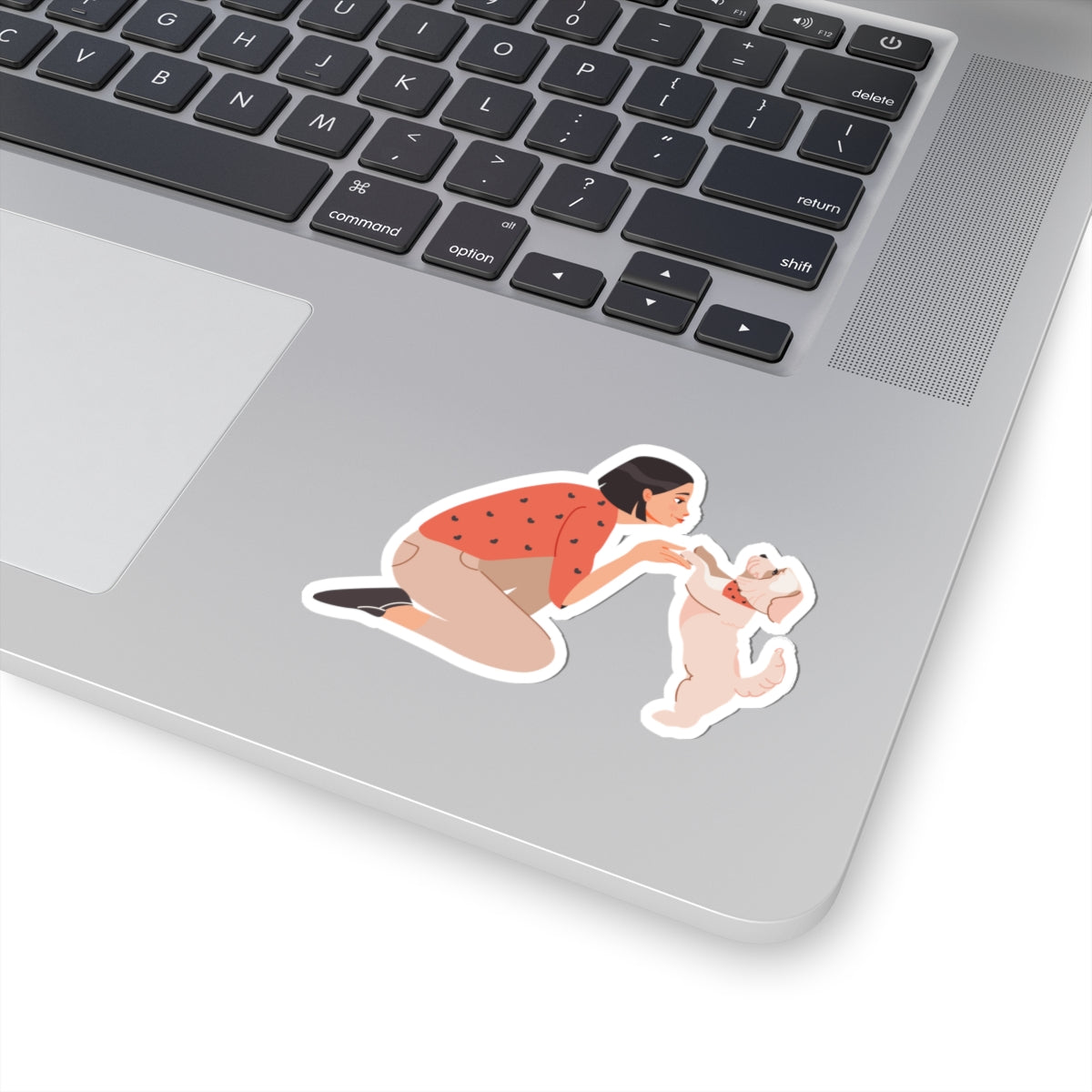 Kiss-Cut Stickers - Dog mom