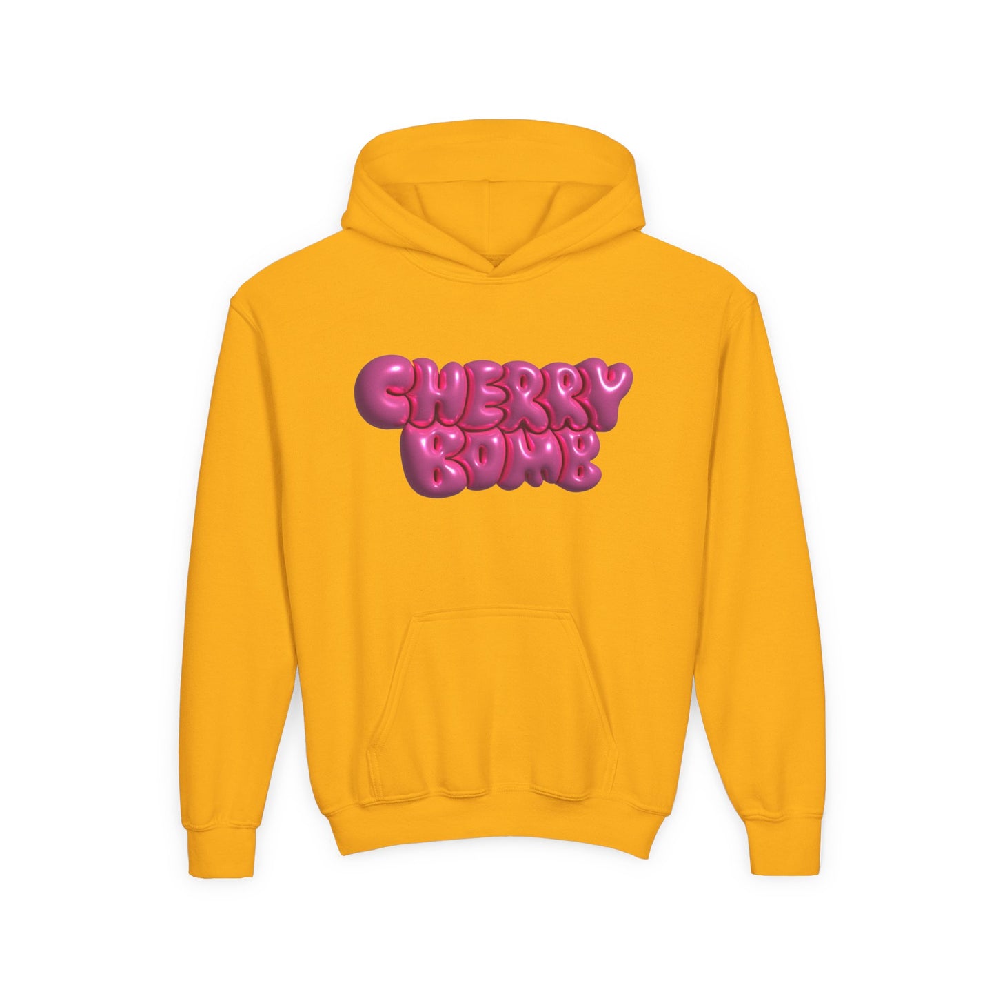 Youth Heavy Blend Hooded Sweatshirt - Cherry Bomb