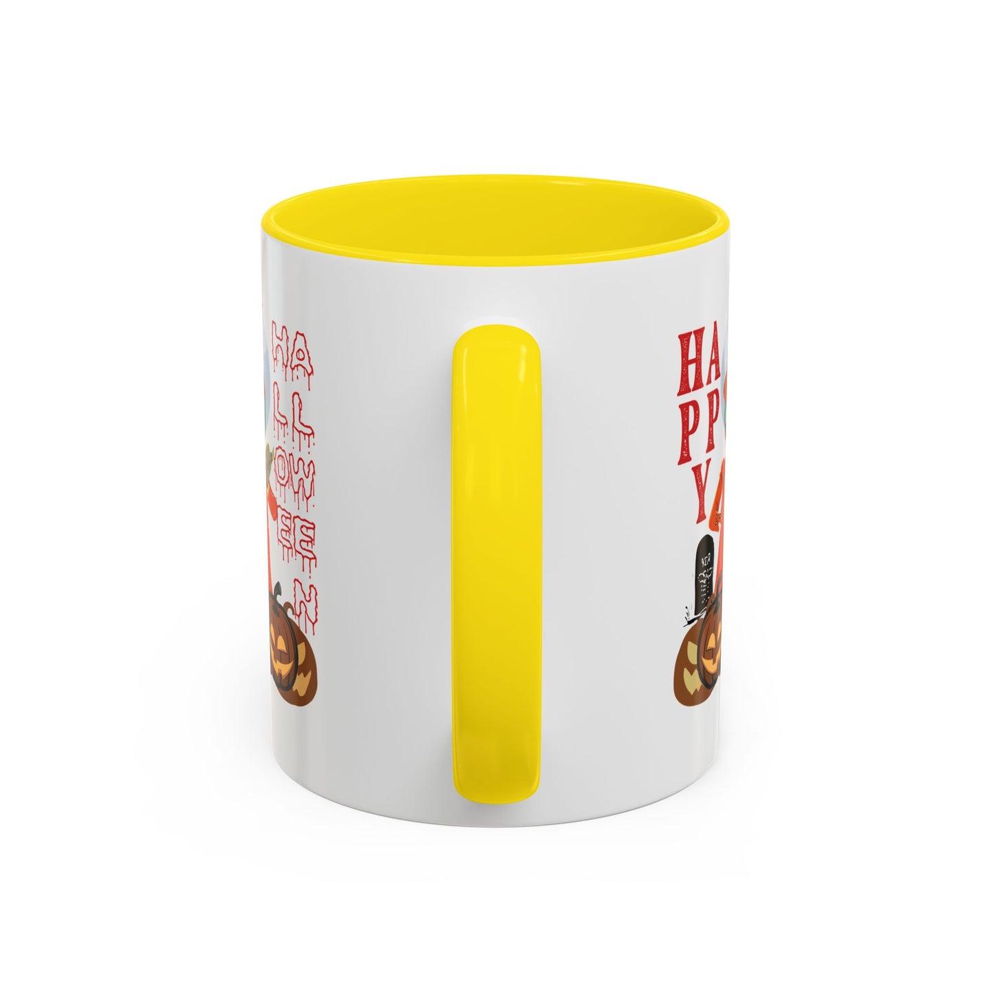 Accent Coffee Mug - Holloween design by super kiddo