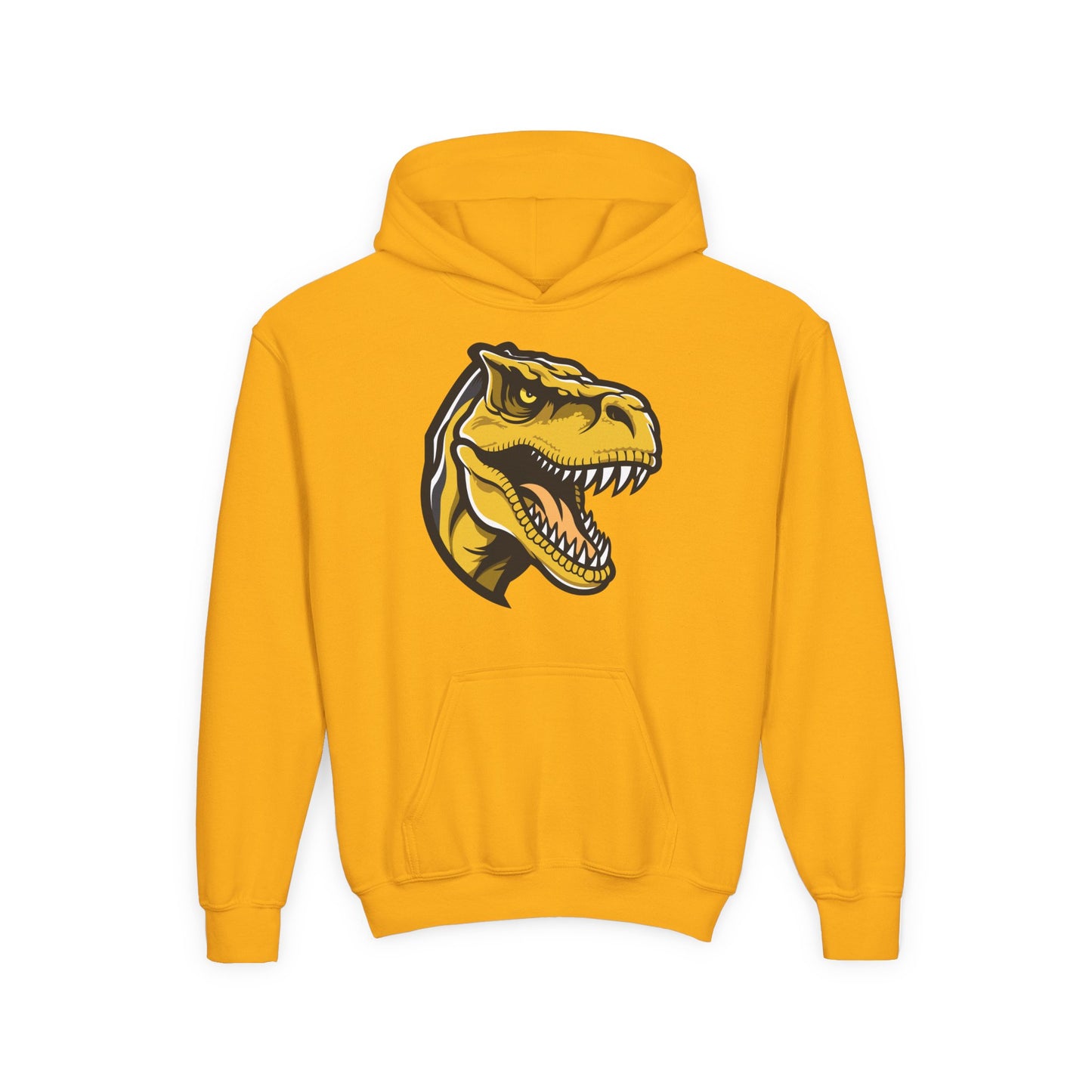 Youth Heavy Blend Hooded Sweatshirt - Tyrannosaurus rex