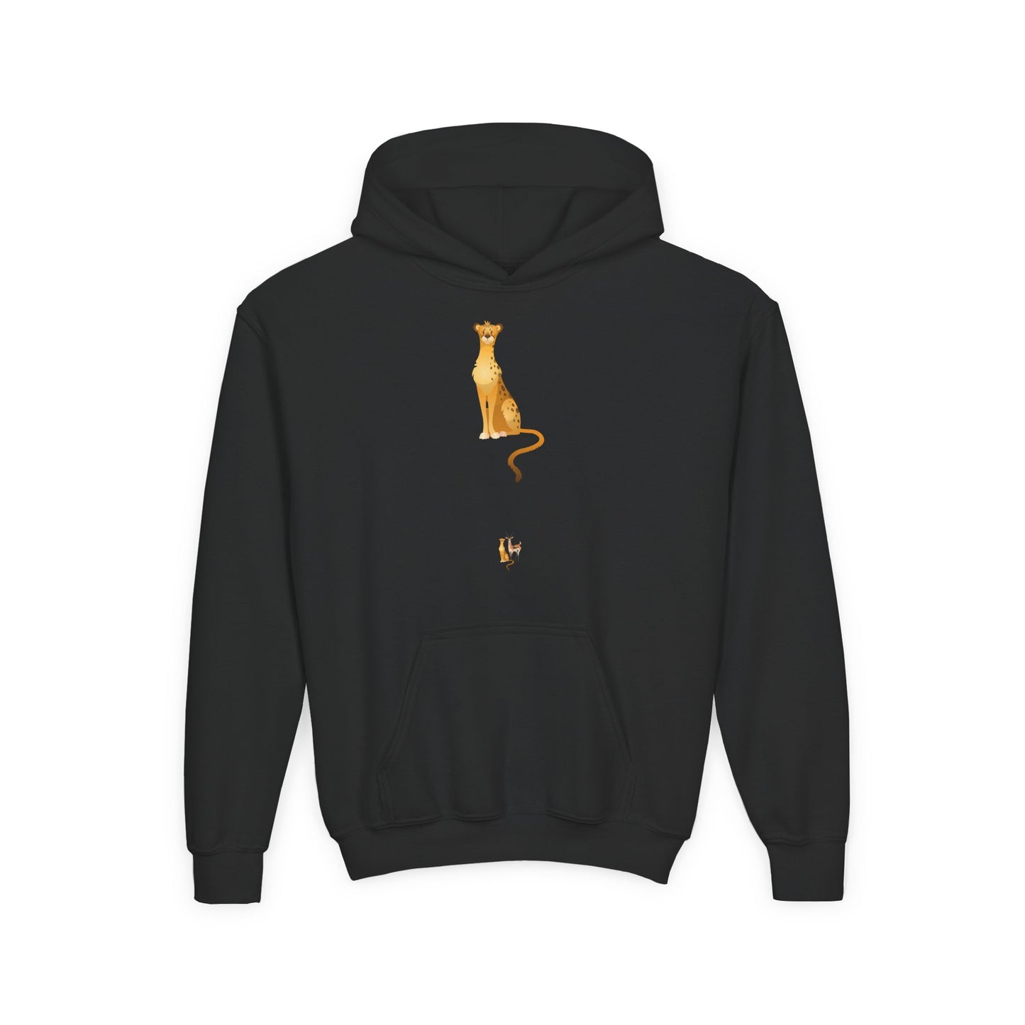 Youth Heavy Blend Hooded Sweatshirt - Tiger