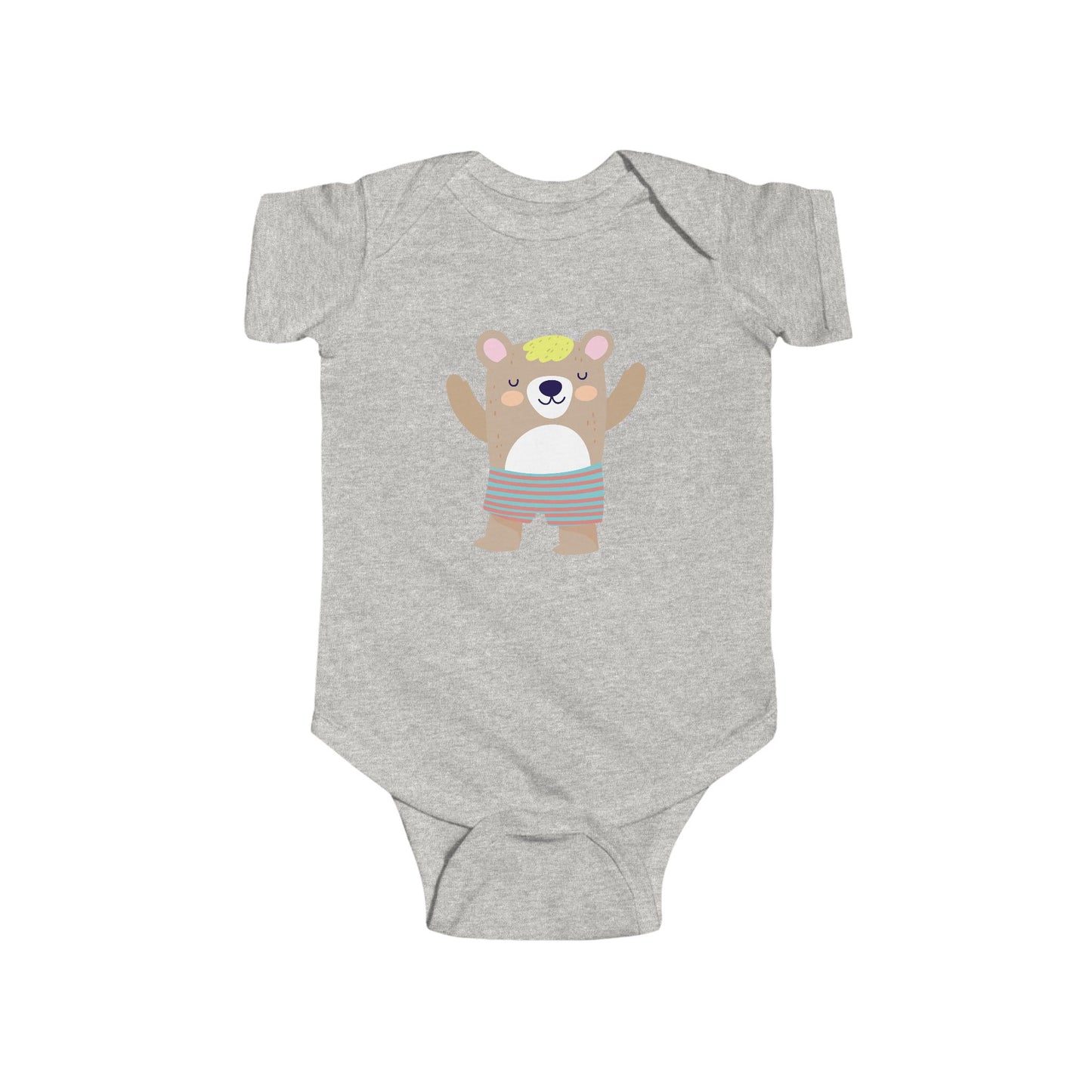 Infant Fine Jersey Bodysuit - Sleeping Bear