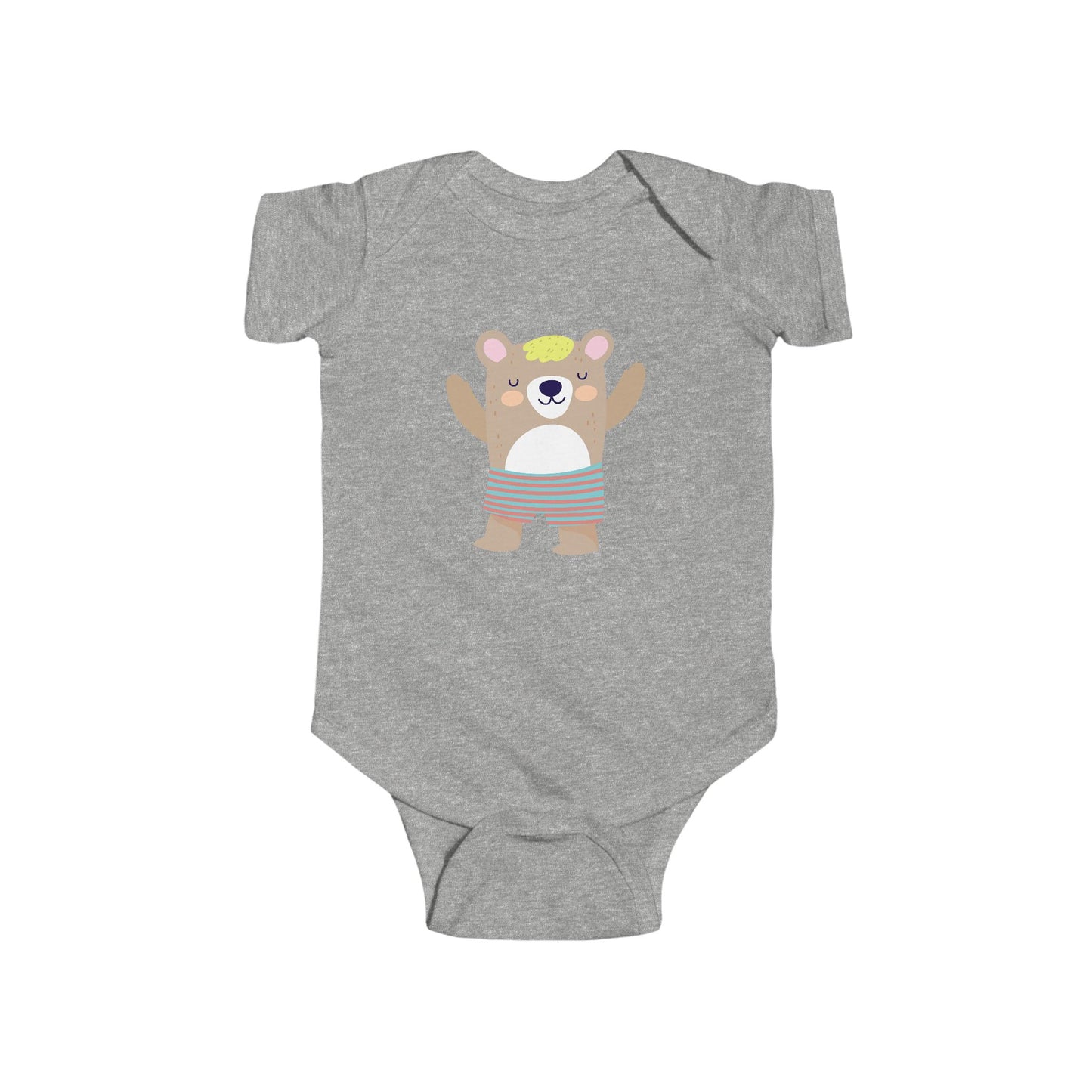 Infant Fine Jersey Bodysuit - Sleeping Bear