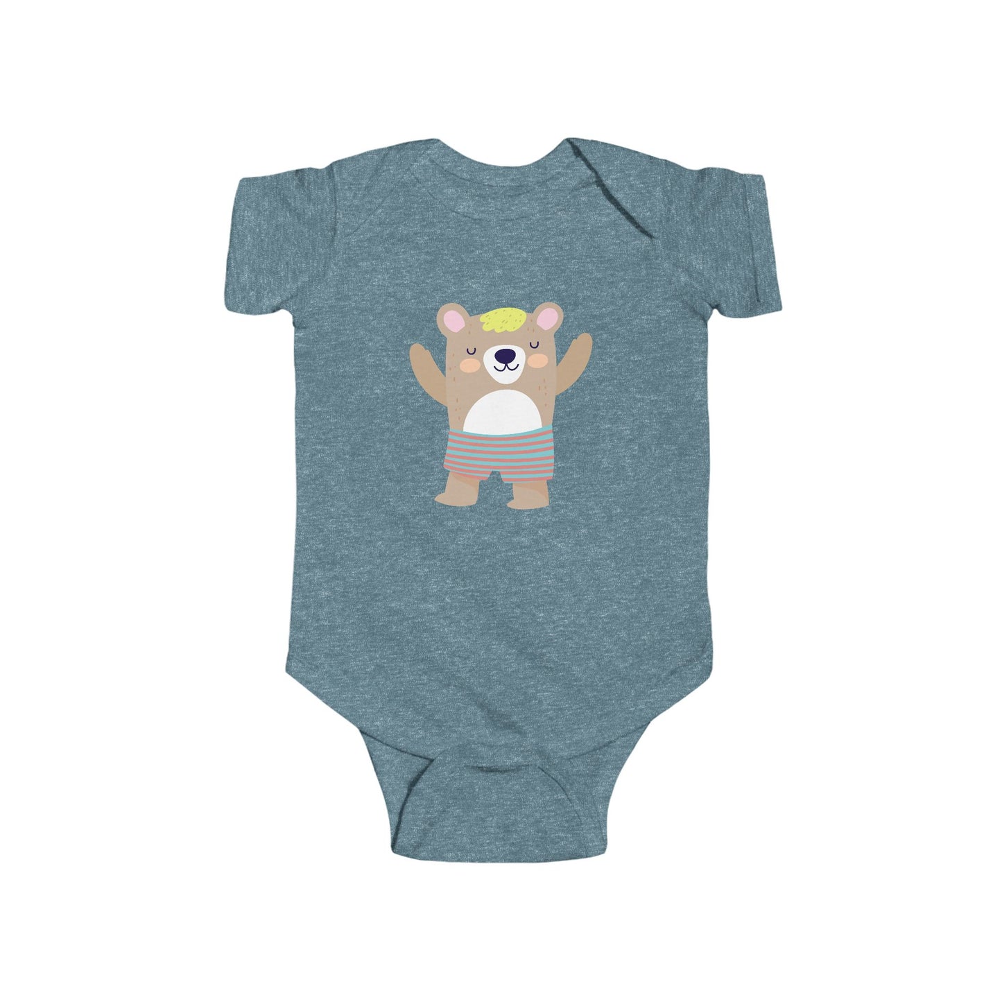 Infant Fine Jersey Bodysuit - Sleeping Bear