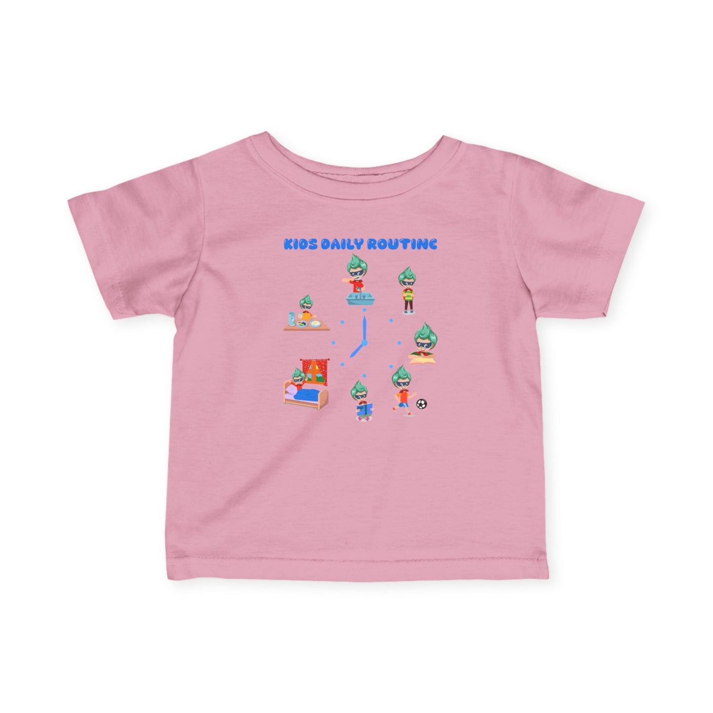 Infant Fine Jersey Tee - Super kiddo daily routine