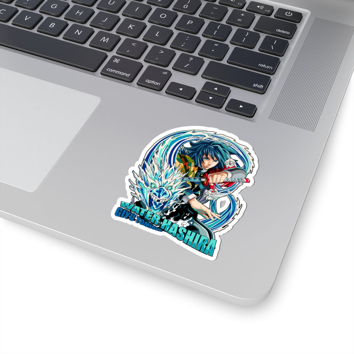 Kiss-Cut Stickers - Demon slayer water hashira giyu