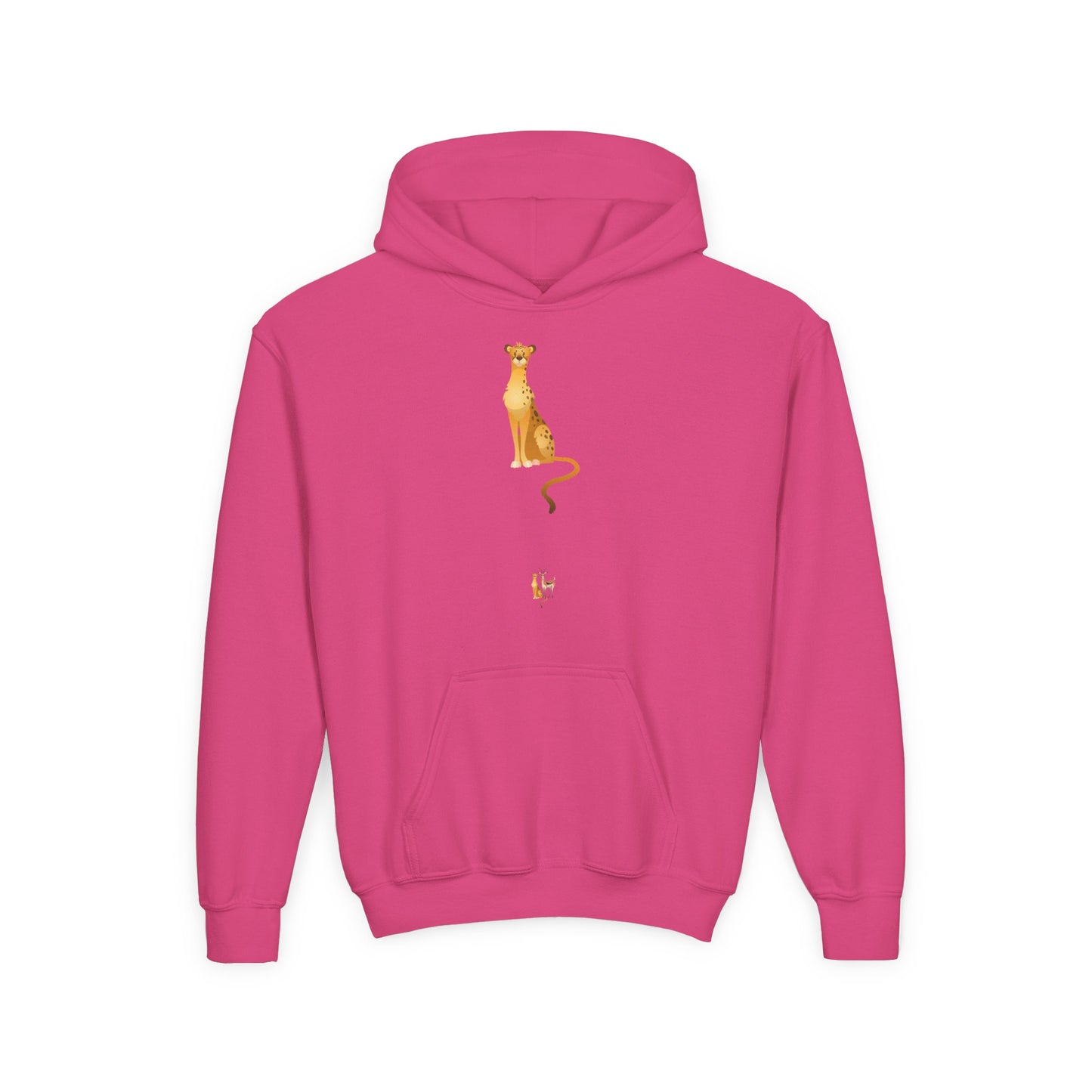 Youth Heavy Blend Hooded Sweatshirt - Tiger