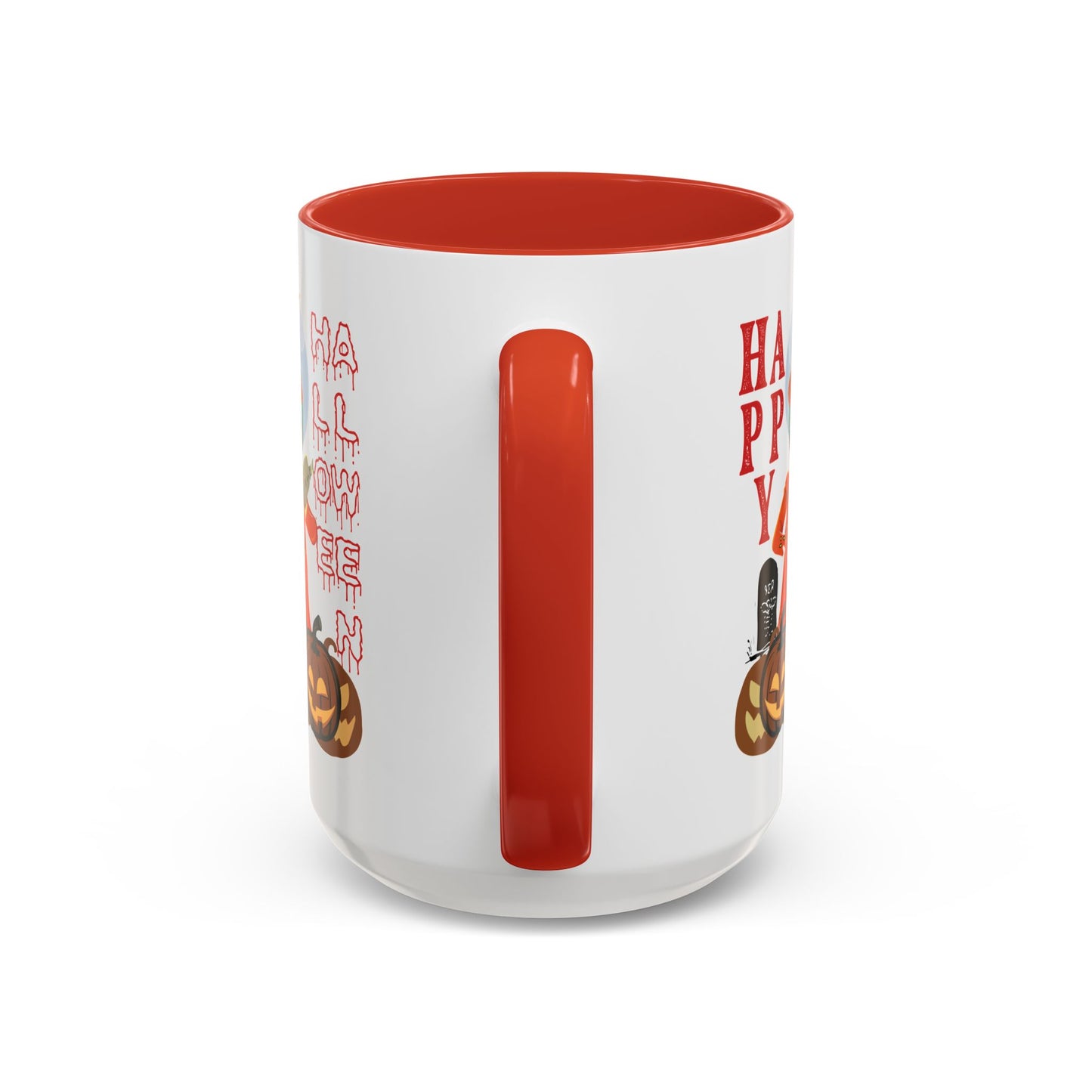Accent Coffee Mug - Holloween design by super kiddo