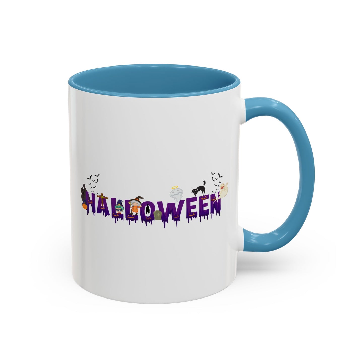 Accent Coffee Mug - Holloween word