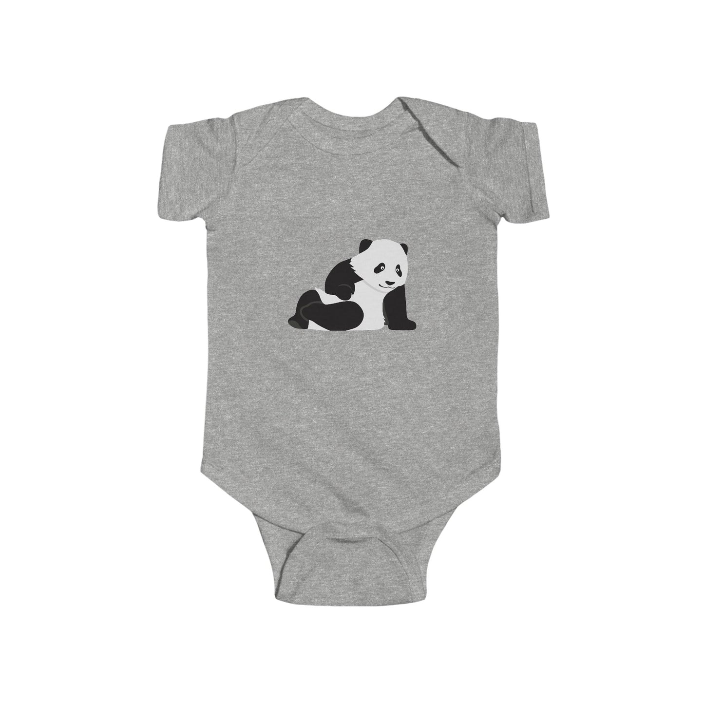 Infant Fine Jersey Bodysuit - Chilling panda