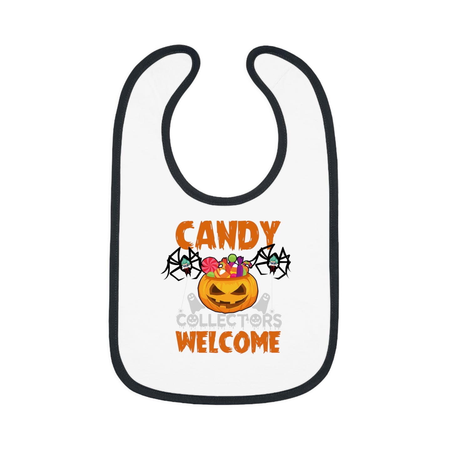 Baby Bib - Candy collectors by super kiddo