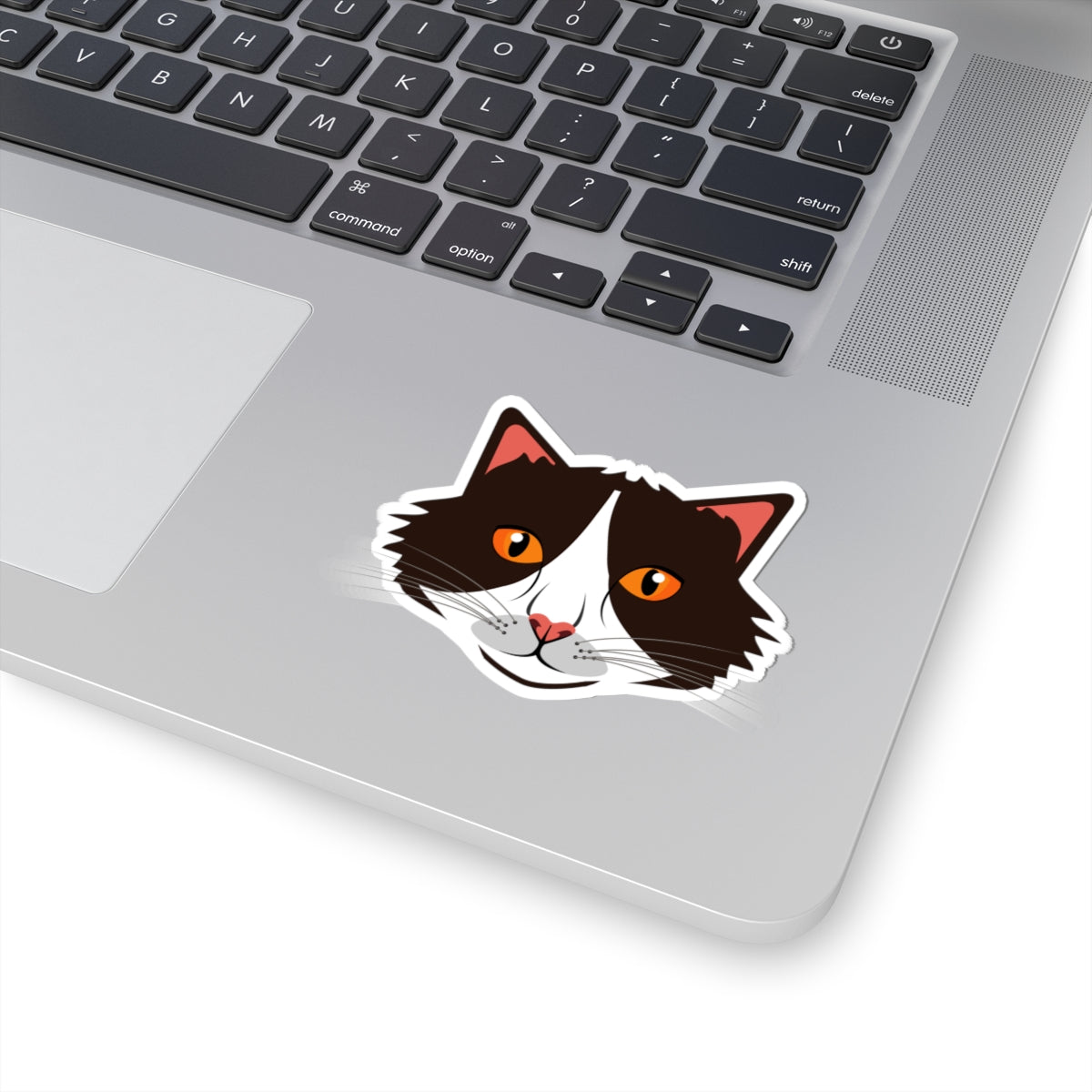Kiss-Cut Stickers - Cute cow cat