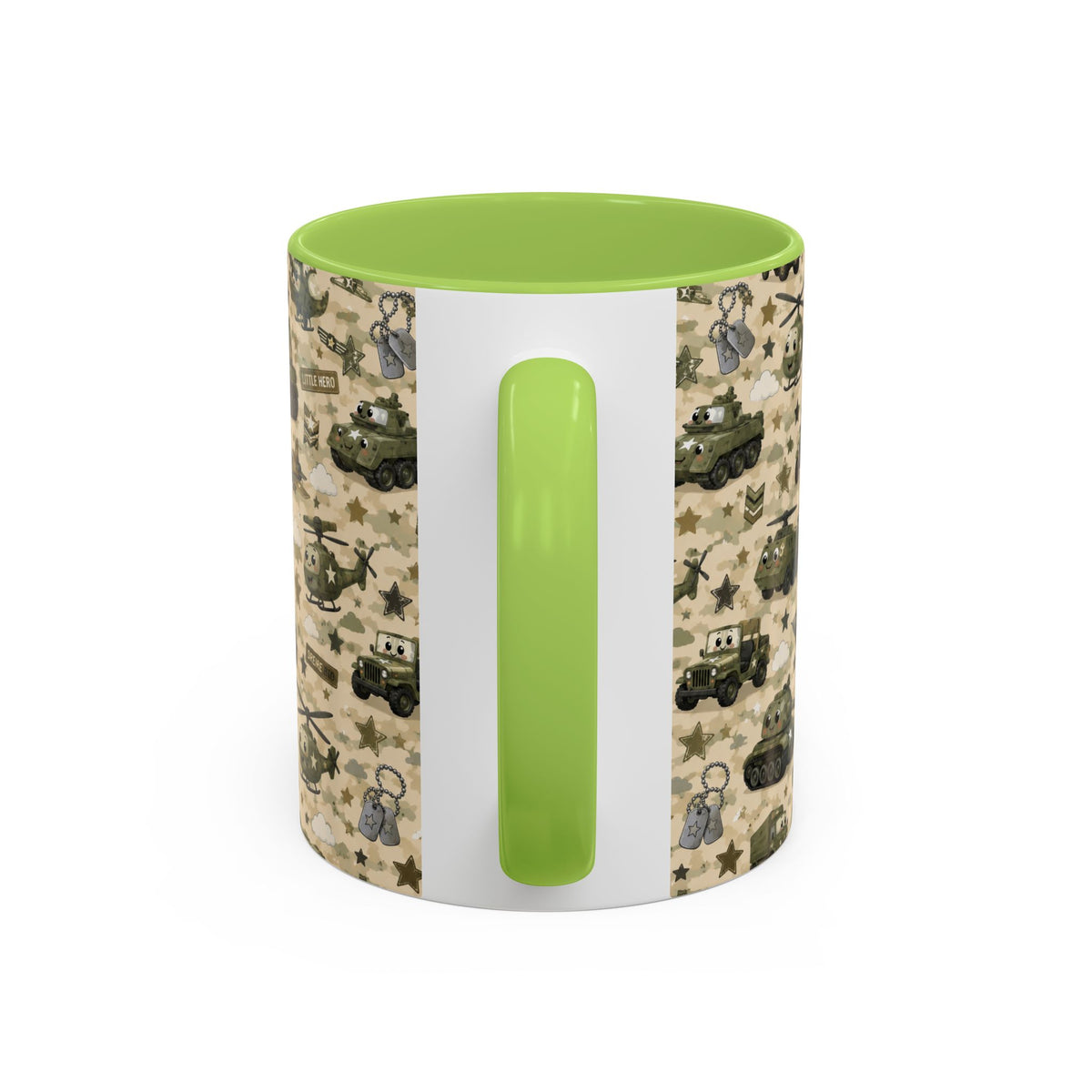 Accent Coffee Mug (11/15 oz) - Military Kids