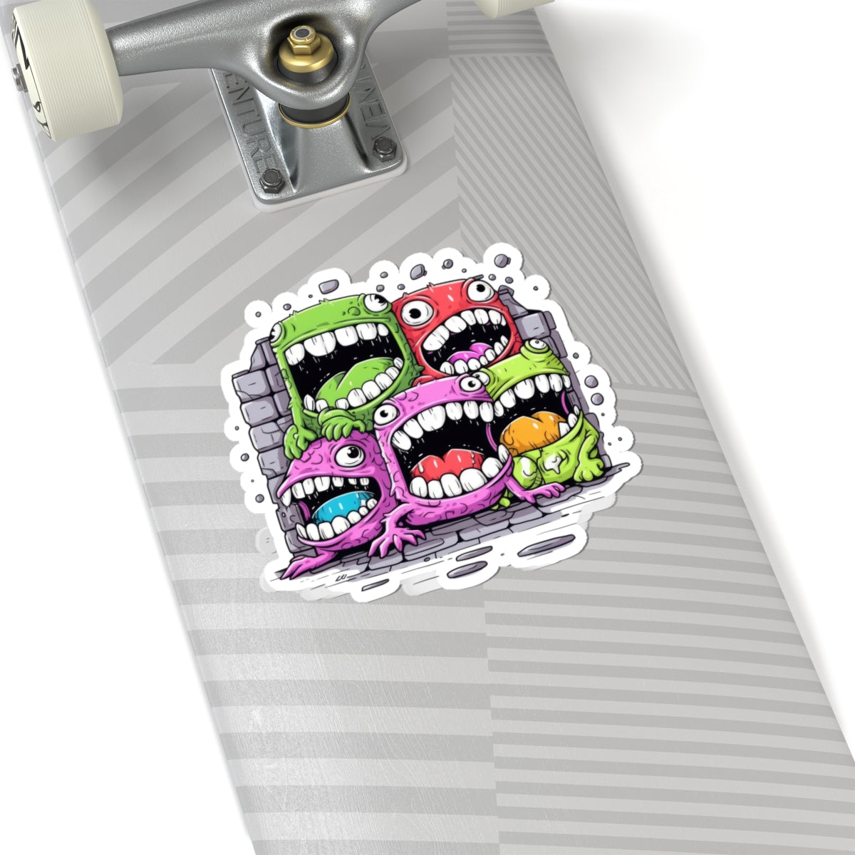 Kiss-Cut Stickers - Cool monsters