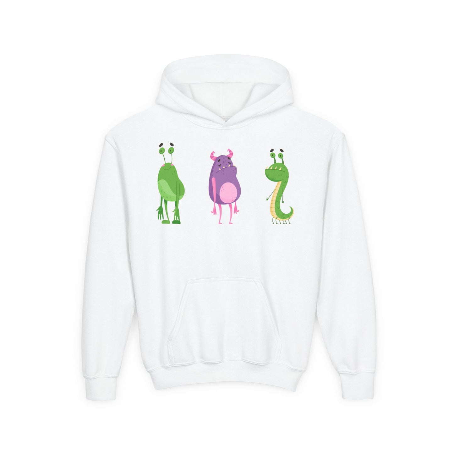 Youth Heavy Blend Hooded Sweatshirt -  Baby monsters