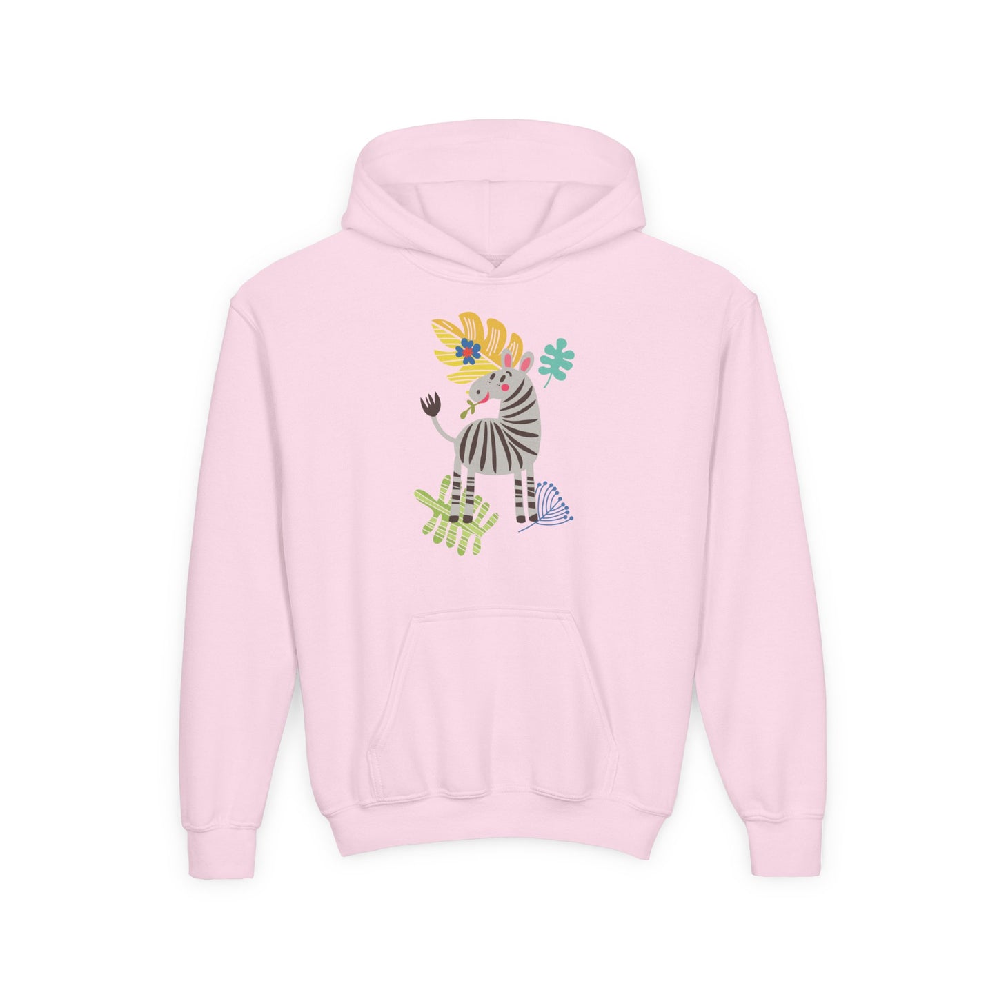 Youth Heavy Blend Hooded Sweatshirt -Zebra