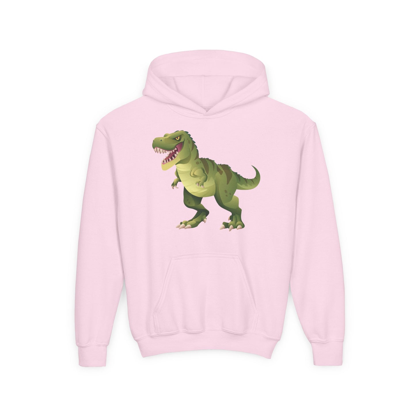 Youth Heavy Blend Hooded Sweatshirt - Tyrannosaurus