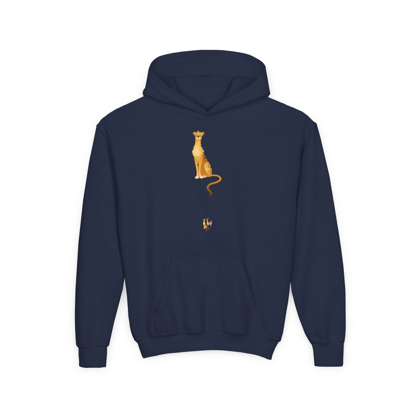 Youth Heavy Blend Hooded Sweatshirt - Tiger