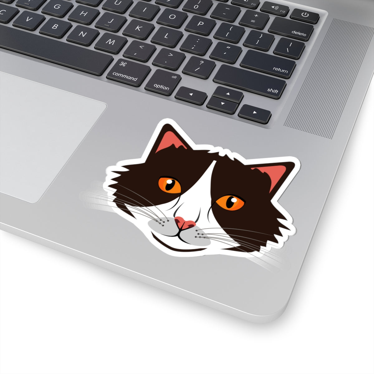 Kiss-Cut Stickers - Cute cow cat