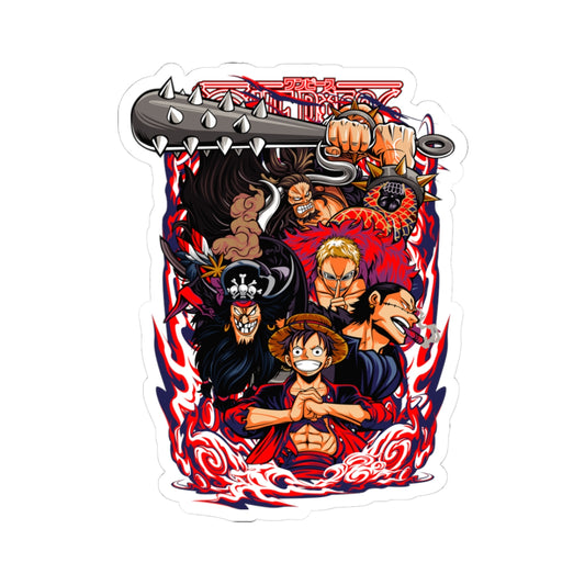 Kiss-Cut Stickers - One piece villain