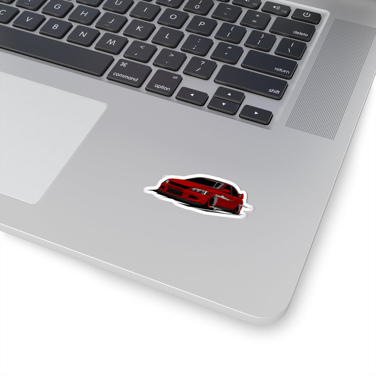 Kiss-Cut Vinyl Decals - Red drift car